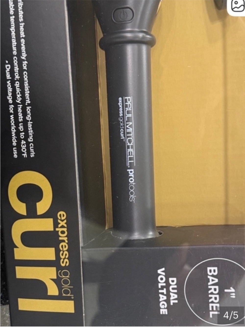 NWT Paul Mitchell 1” Curling Iron - Picture 2 of 4